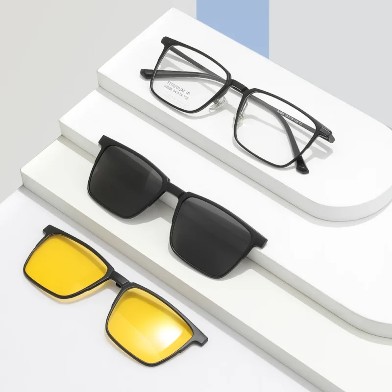 Lunettes Hommes Titanium Square – Image 2