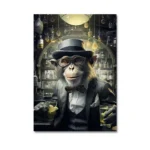 Tableau Monsieur Singe T7