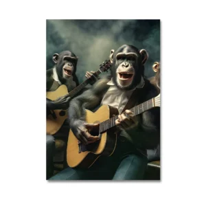 Tableau Monsieur Singe T4